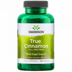 CYNAMON CEJLOŃSKI cukrzyca antyoksydant SWANSON